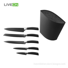 5pcs Knives Universal Knife Block Set